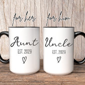 Custom Mom & Dad Mok Nieuwe Mama Gift Baby shower 