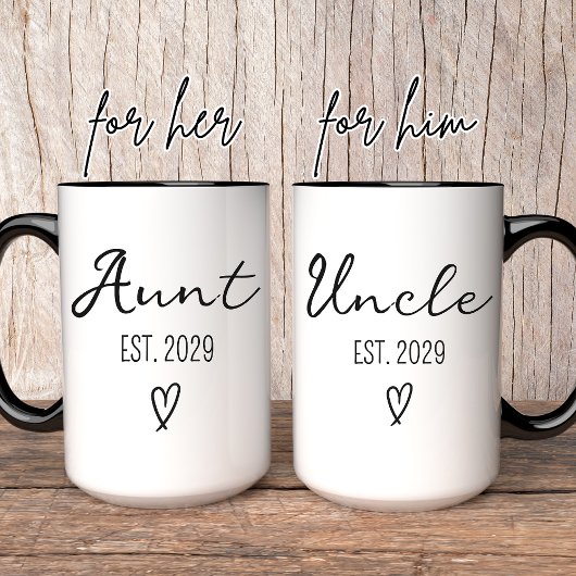 Custom Mom & Dad Mok Nieuwe Mama Gift Baby shower 