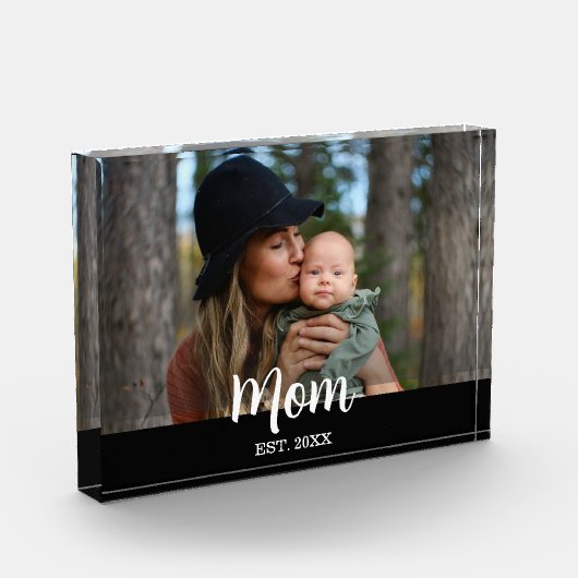 Custom Mom Est.  Fotoblokken (Links)