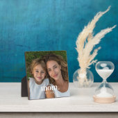 Custom Mom Established Modern Minimal Photo Fotoplaat (Insitu)