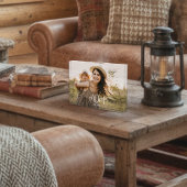 Custom Mom Established Modern Script Photo Block Fotoblokken