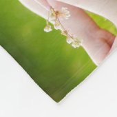 Custom Mom Established Modern Script Photo Fleece Deken (Hoek)