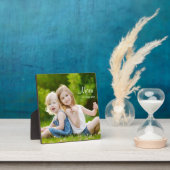 Custom Mom Established Modern Script Photo Fotoplaat (Insitu)