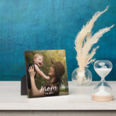 Custom Mom Established Modern Script Photo Fotoplaat (Insitu)