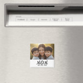 Custom Mom Established Modern Script Photo Magneet (Insitu (Vaatwasser))