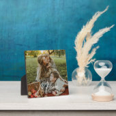 Custom Mom Established Modern Script Photo Plaque Fotoplaat (Insitu)