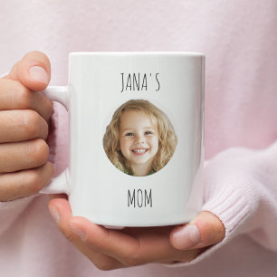 Custom Mom   Gepersonaliseerde gezichtsfoto   Unie Koffiemok