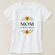 Custom Mom met Kinder namen Moederdag Gift