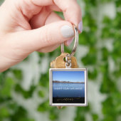 Custom Mom Photo Personalized Sleutelhanger (Hand)