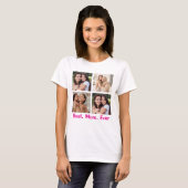 Custom Mom Photo Shirt - Best. Mam. Ooit. Cadeau (Voorkant volledig)