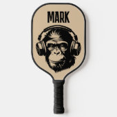 CUSTOM MONKEY FUNNY PICKLEBALL PADDLE (Voorkant)