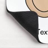 Custom Monkey Mousepad -  Muismat (Hoek)