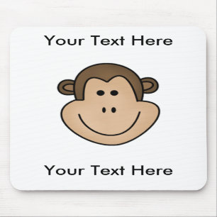Custom Monkey Mousepad -  Muismat