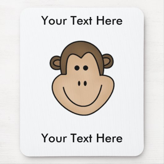 Custom Monkey Mousepad -  Muismat (Voorkant)