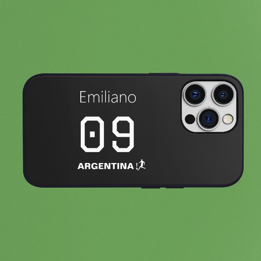Custom Monochromatic Argentinian National Team  iPhone Hoesje