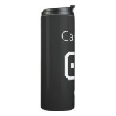 Custom Monochromatic National Team Supporter Name  Thermosbeker (Gedraaid links)