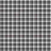 Custom Monogram Black White Buffalo Plaid Blanket Fleece Deken