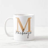 Custom Monogram Coffee Mug, Birthday Gift for Kids Koffiemok (Links)