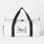 Custom monogram elegante sport plunjezak (Achterkant)