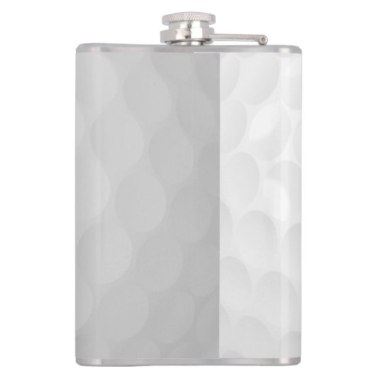 Custom Monogram Golf Ball Heupfles (Achterkant)