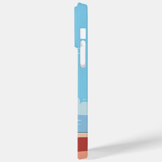 Custom Monogram Ice Cream Milkshake Case-Mate iPhone Case (Achterkant / Links)