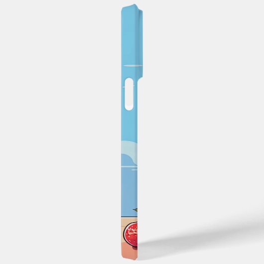 Custom Monogram Ice Cream Milkshake Case-Mate iPhone Case (Achterkant / Rechts)