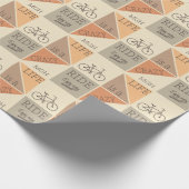 Custom Monogram Life is een Crazy Ride Cadeaupapier (Hoek)