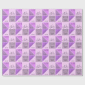 Custom Monogram Life is een Crazy Ride Cadeaupapier (Vlak)