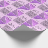 Custom Monogram Life is een Crazy Ride Cadeaupapier (Hoek)