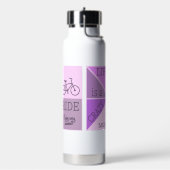 Custom Monogram Life is een Crazy Ride Waterfles (Links)