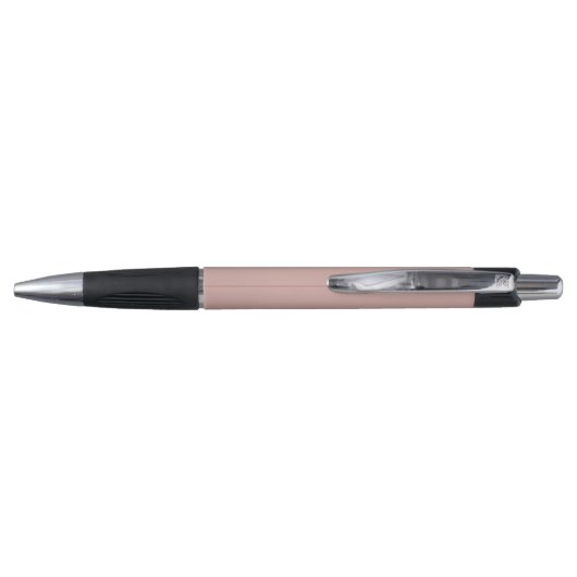 Custom monogram, moderne blush roze wrap pen (Achterkant)