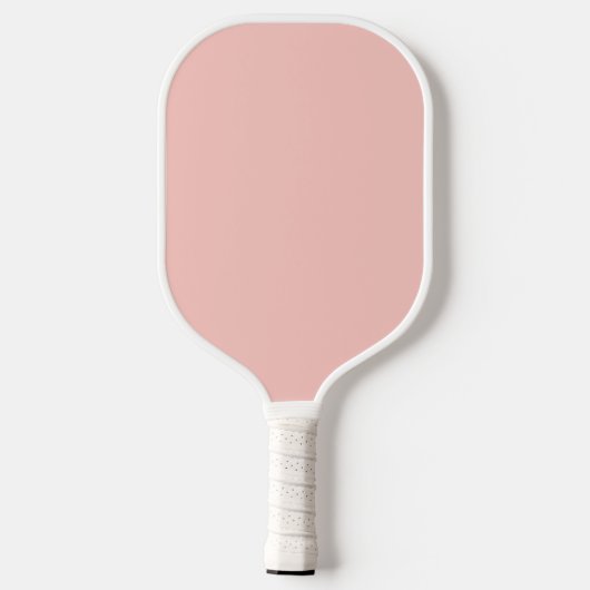 Custom monogram, perzik roze nieuwe lijn pickleball paddle (Achterkant)