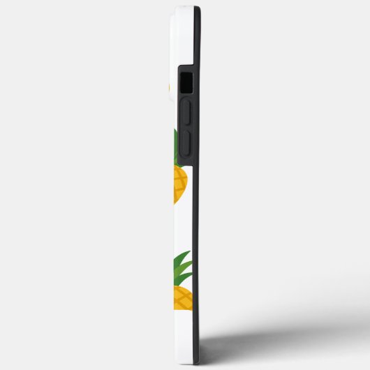 Custom Monogram Pineapple Case-Mate iPhone Case (Achterkant / Links)