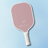 Custom Monogram Script Name Pickleball Paddle