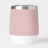 Custom monogram, trendy pastel roze (Achterkant)