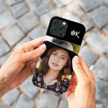 Custom Monogrammed Your Photo  Lady