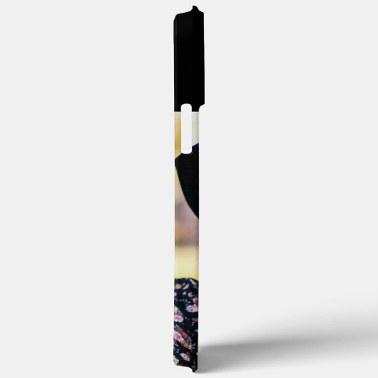 Custom Monogrammed Your Photo Lady Case-Mate iPhone Case (Achterkant / Rechts)