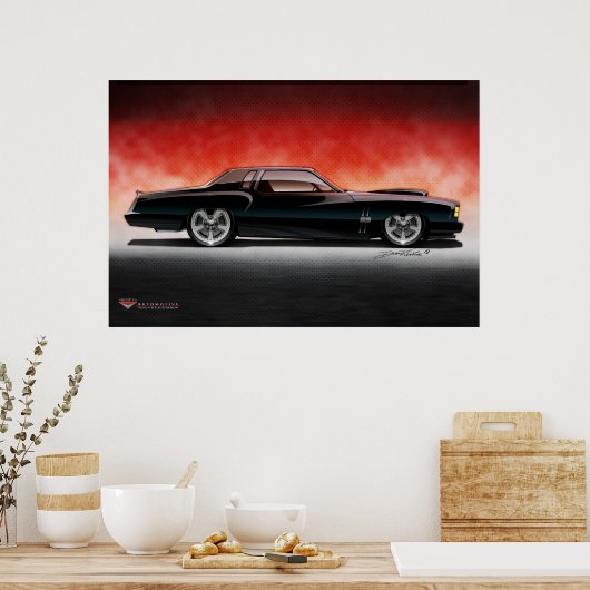 Custom Monte Carlo Poster (Keuken)