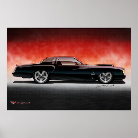 Custom Monte Carlo Poster (Voorkant)