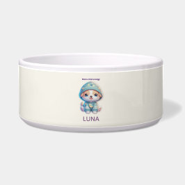 Custom Moon Child Energy Dog Bowl Voerbakje
