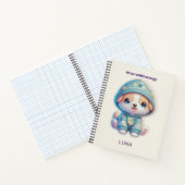 Custom Moon Child Energy Dog Journal Notitieboek (Binnen)