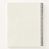 Custom Moon Child Energy Dog Journal Notitieboek (Achterkant)