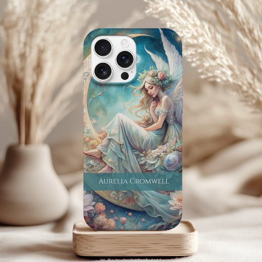 Custom Moon Fairy Naam – Fantasy Celestial Art Case-Mate iPhone Case