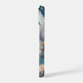 Custom Moon Fairy Naam – Fantasy Celestial Art iPhone 15 Case (Linkerkant)