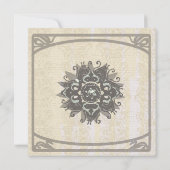 Custom Moorish Hookah Lounge Party - Kaart (Achterkant)