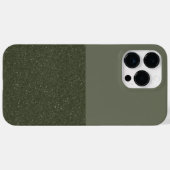 Custom Moss Green Contrast iPhone 14 Pro Max Hoesj Case-Mate iPhone Case (Achterkant (horizontaal))