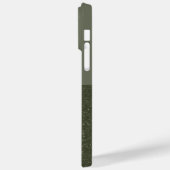 Custom Moss Green Contrast iPhone 14 Pro Max Hoesj Case-Mate iPhone Case (Achterkant / Links)