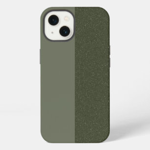 Custom Moss Green iPhone 13 Hoesje – Verticaal Spl