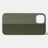 Custom Moss Green iPhone 13 Hoesje – Verticaal Spl (Achterkant (horizontaal))