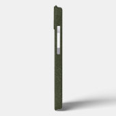 Custom Moss Green iPhone 13 Hoesje – Verticaal Spl (Achterkant / Links)